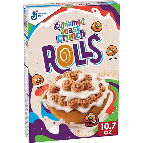 General Mills - Cinnamon Toast Crunch Rolls Cereal 303g