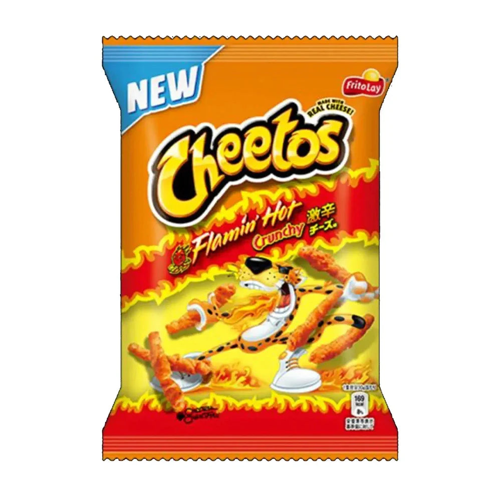 Japan Fritolay Cheetos Flamin' Hot Crunchy